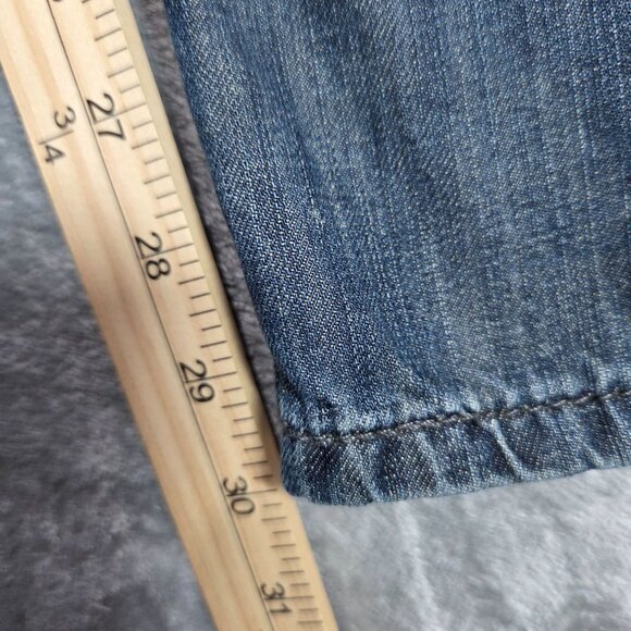 Levis 514 Jeans Mens 36X30 Blue Straight Leg No Stretch Denim - Picture 9 of 9